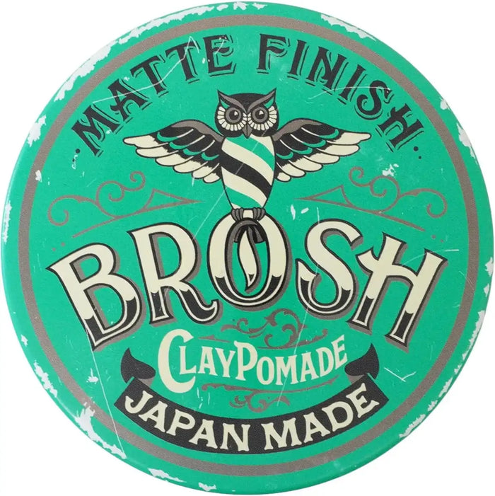 Brosh Mini Clay Pomade Matte Hard Hold Hair Styling Product