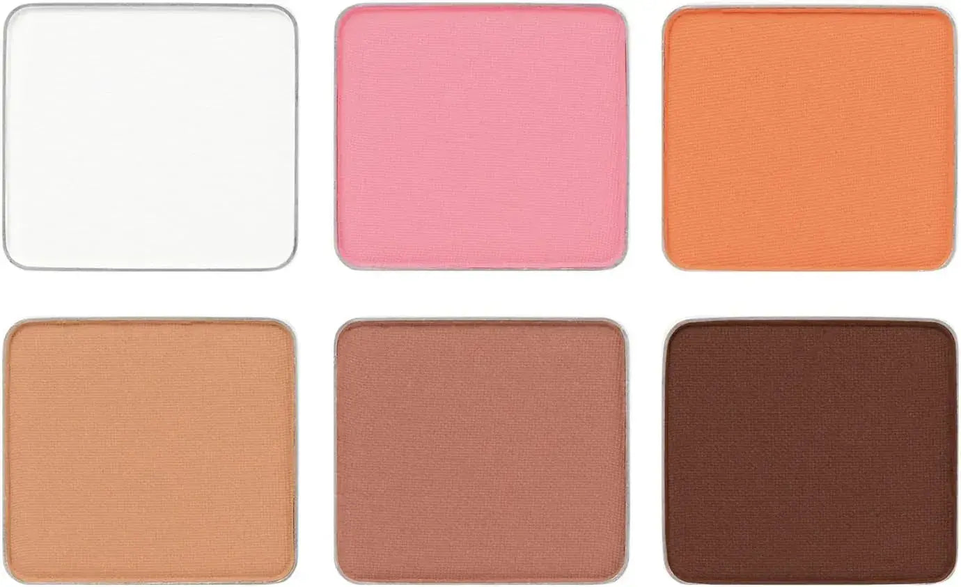 Chacott 6 Color Makeup Palette Eyebrow Highlight Blush