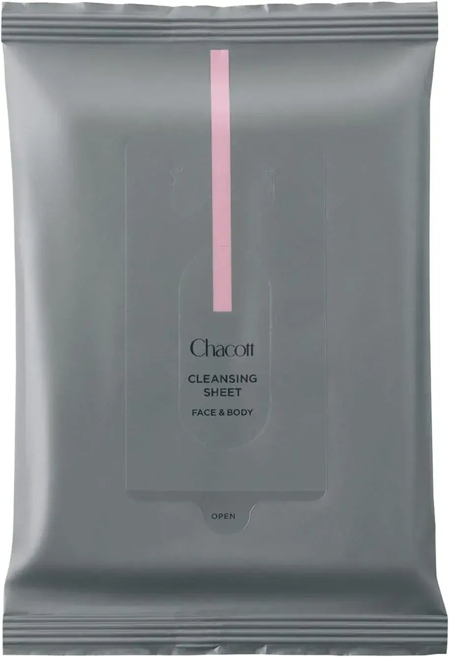 Chacott Cleansing Sheets Large 10 Pack All in One
