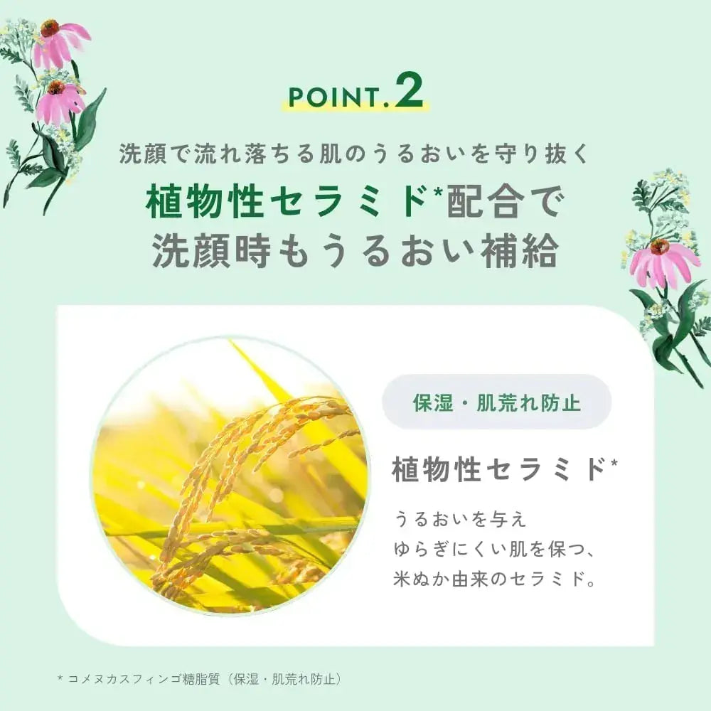Chant A Charm Moist Washing Foam Face Wash Herbal Scent