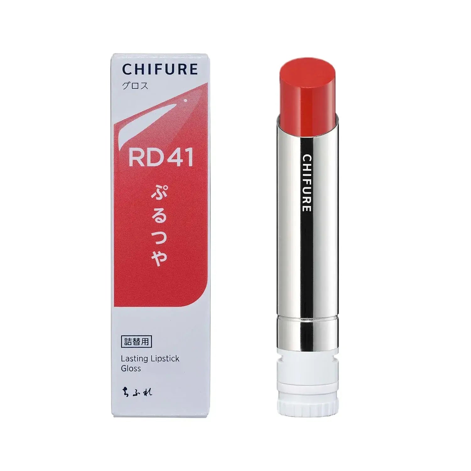 Chifure Lipstick Gloss High Color Glossy Lip Makeup - Gorgeous Classic Red - 4974972807515