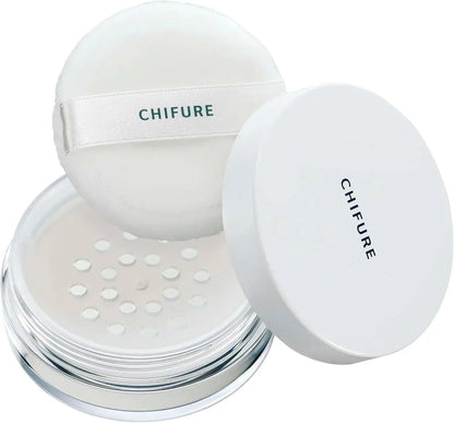 Chifure Loose Face Powder - White Case - 4974972811819