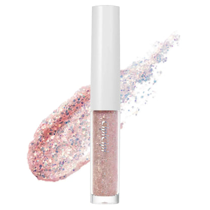 CipiCipi Glitter Illumination Eyeliner Waterproof Long-lasting - 03 Pink Sparkle - 4570042584111