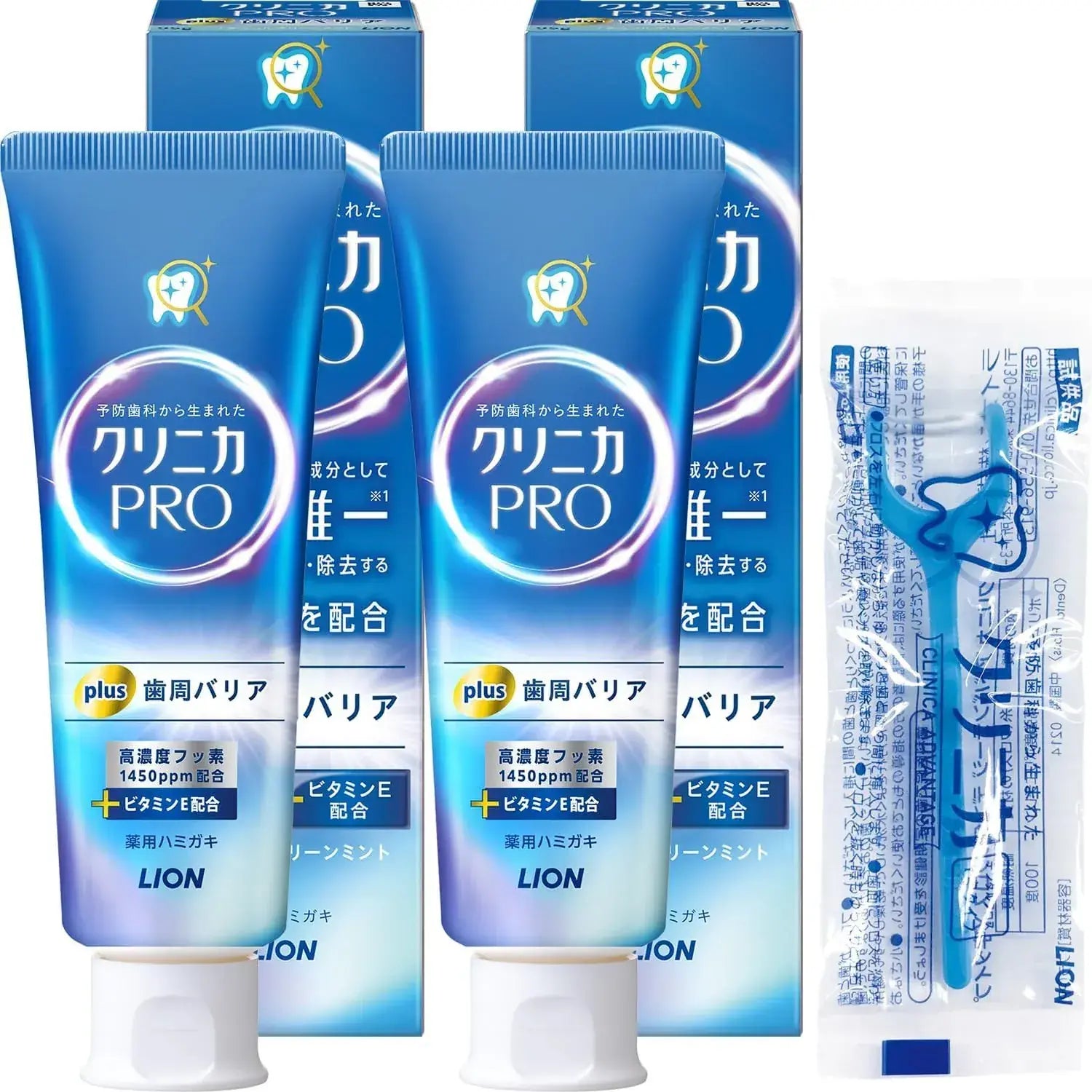 Clinica PRO Plus Periodontal Barrier Toothpaste Floss - 2 Pieces - 4904740678085