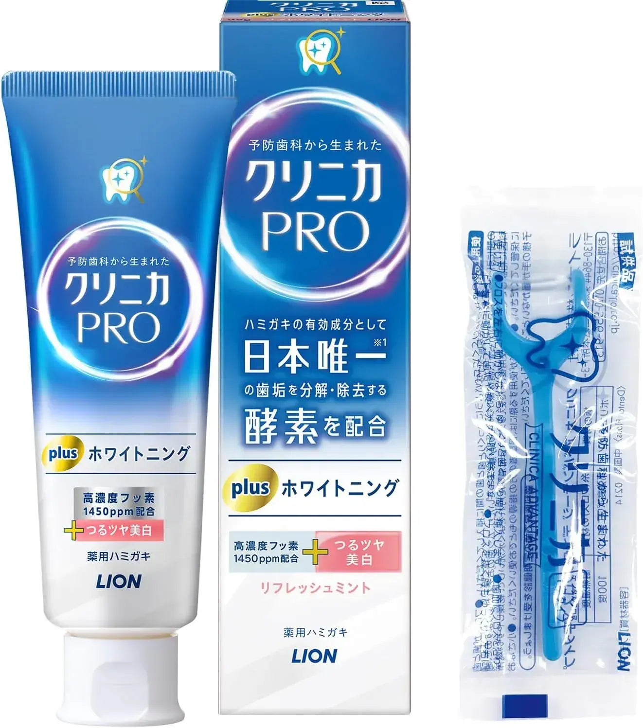 Clinica PRO Plus Periodontal Barrier Toothpaste Floss - 95g Whitening - 8100000030037