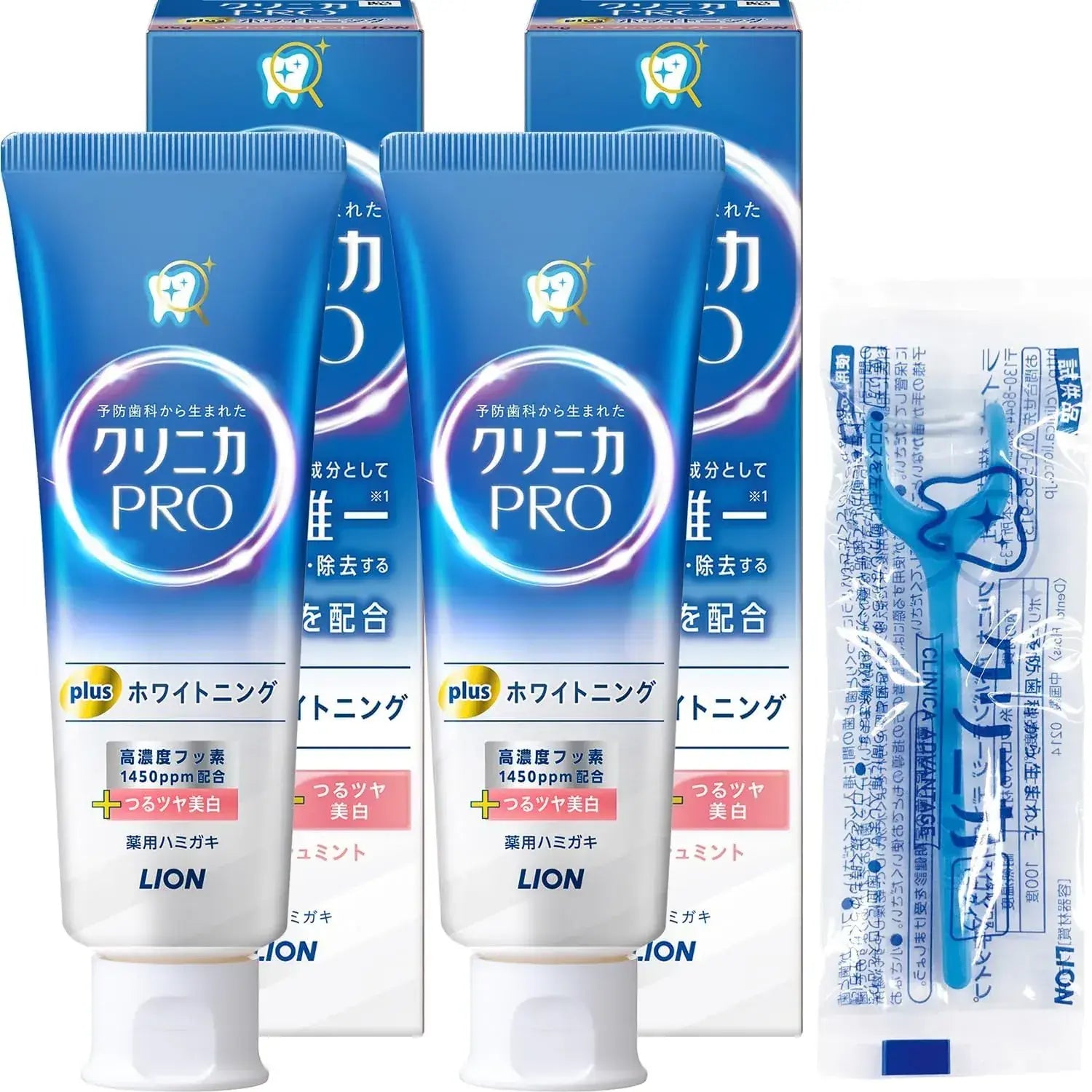 Clinica PRO Plus Periodontal Barrier Toothpaste Floss - 2 Pc Whitening - 8100000030075