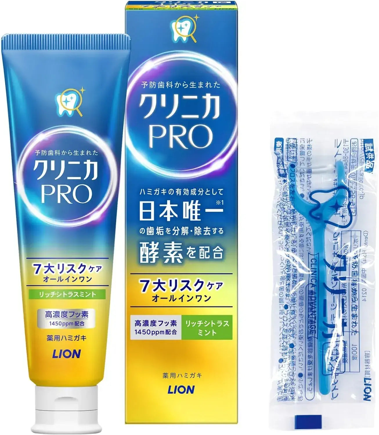 Clinica PRO Plus Periodontal Barrier Toothpaste Floss - 95g Citrus Mint - 8100000030020
