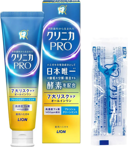 Clinica PRO Plus Periodontal Barrier Toothpaste Floss - 95g Fresh Clean Mint + Floss - 8100000030013