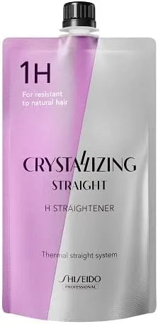 Crystalizing Straight H Straightener 1 Piece Professional Hair Styling Tool Shiseido