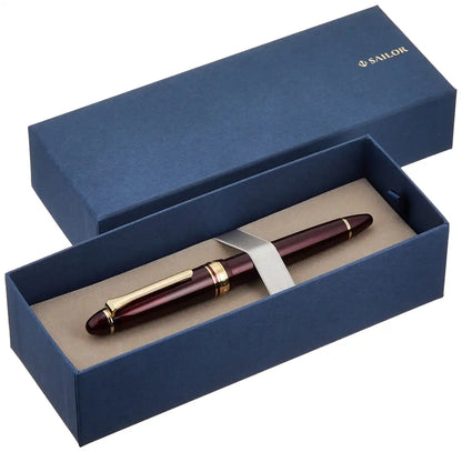 Sailor Fountain Pen Profit - Shining Red with Light Gold Trim Zoom Nib 11-1038-730