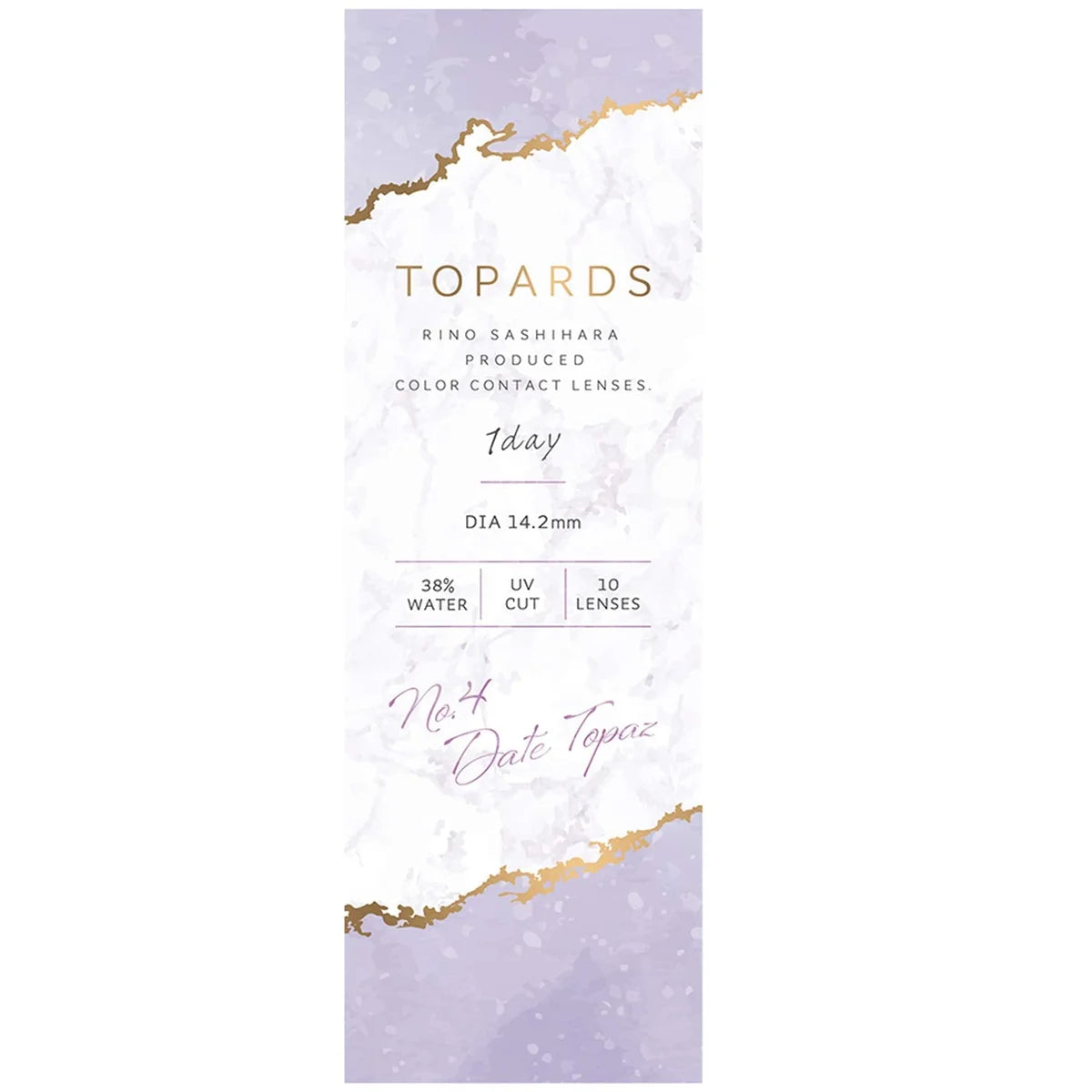 Topaz Color Contacts Topards Topaz Rino Sashihara Sassy One Day 10Pcs Japan [-9.50]