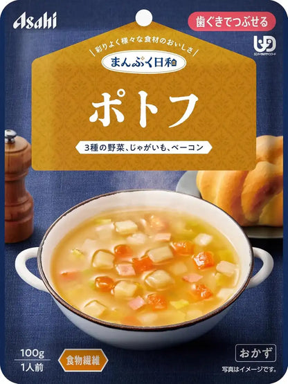 Manpuku Biyori Flavored Meat Potatoes Squeeze Snack - Pot Au Feu
 - 4987244601896