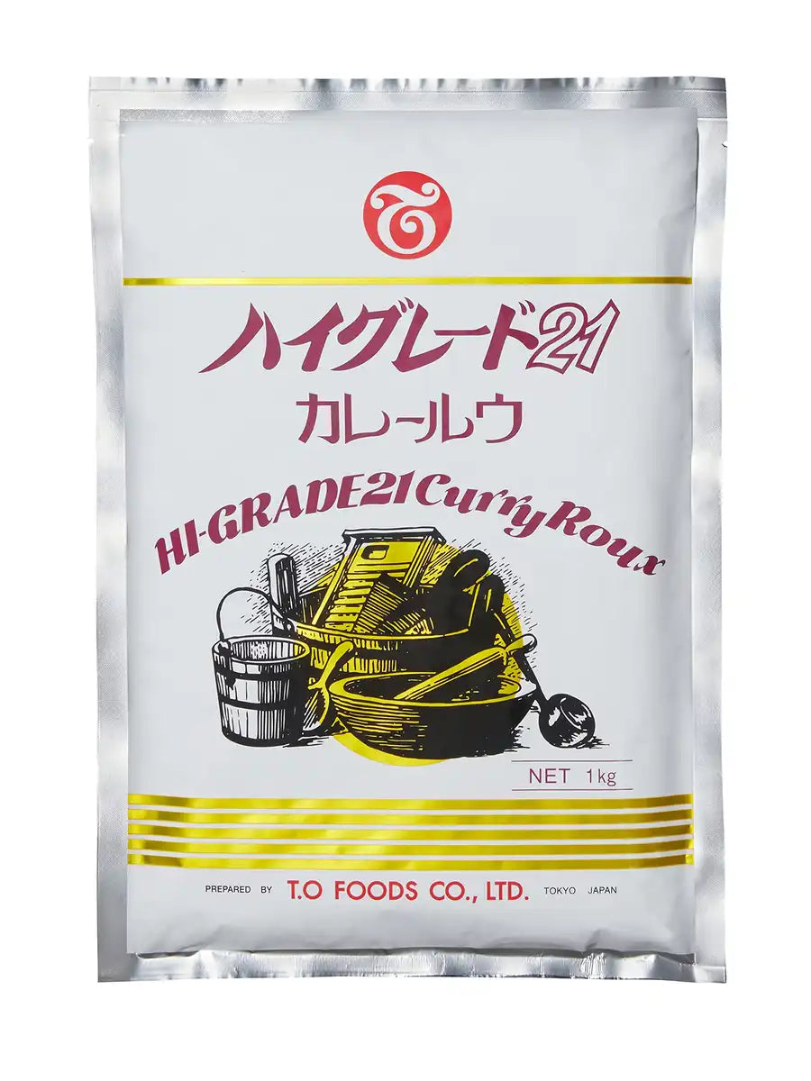 Store Bought Roux Teoh Food High Grade Japanese Curry Roux 1Kg Bag - 21 Spice Blend
