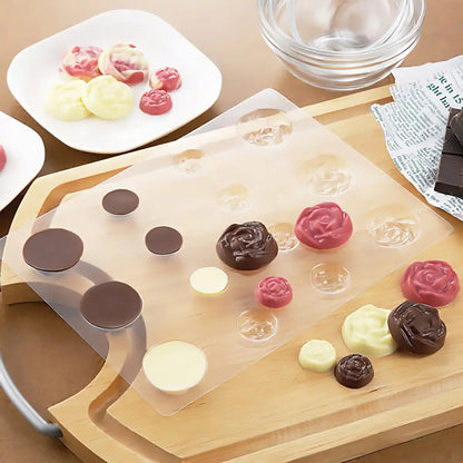 Tigercrown Pet Resin Rose Chocolate Mold