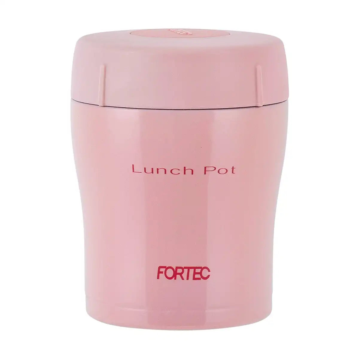 Wahei Freiz Bento Box 300Ml Pink Lunch Pot Japan - Heat&Cold Vacuum Insulation Ceramic Coat Flr-6856