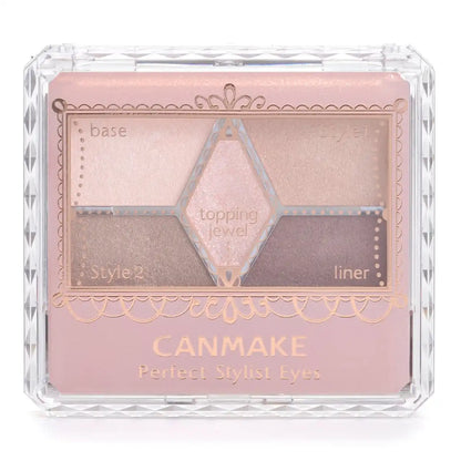 Canmake Perfect Stylist Eyes 11 in Rose Beige - 3.2G Compact Eyeshadow