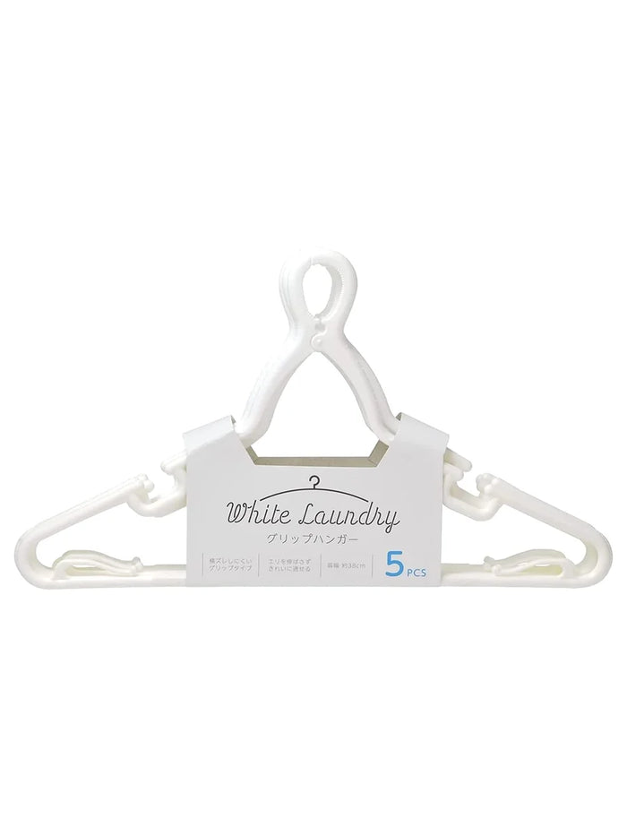 Strix Design Japan Laundry Hanger 5Pcs White Drying Indoor 38X0.8X22Cm Sb-090