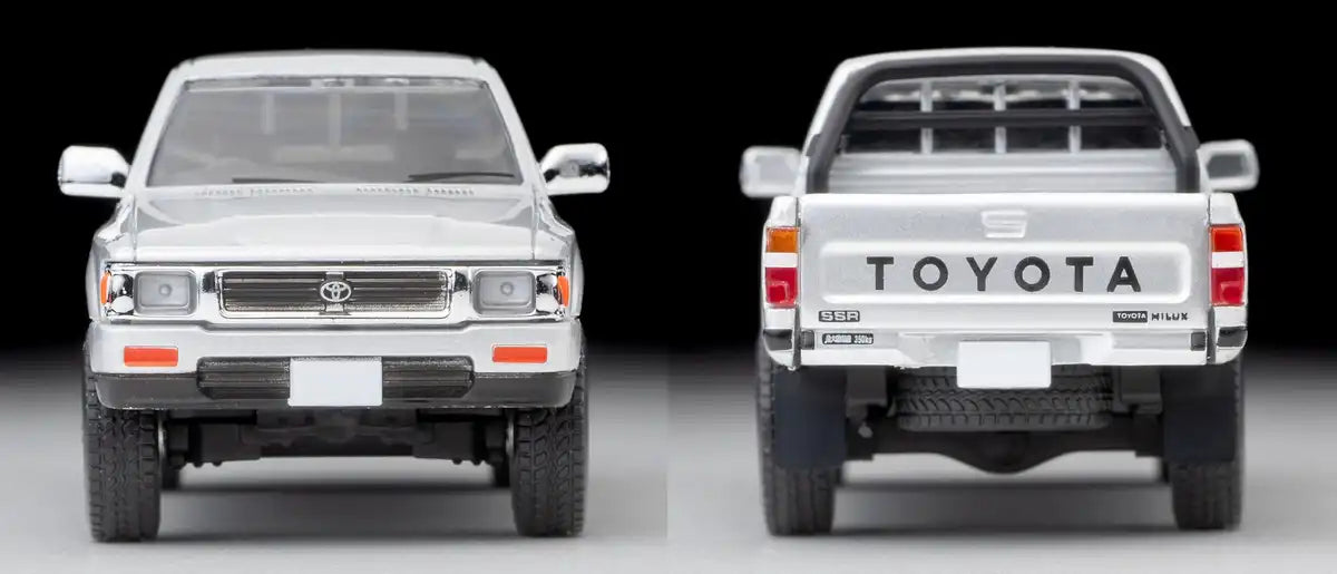 Tomytec Toyota Hilux 4WD Double Cab SSR Silver 1991 Model Lv-N256C