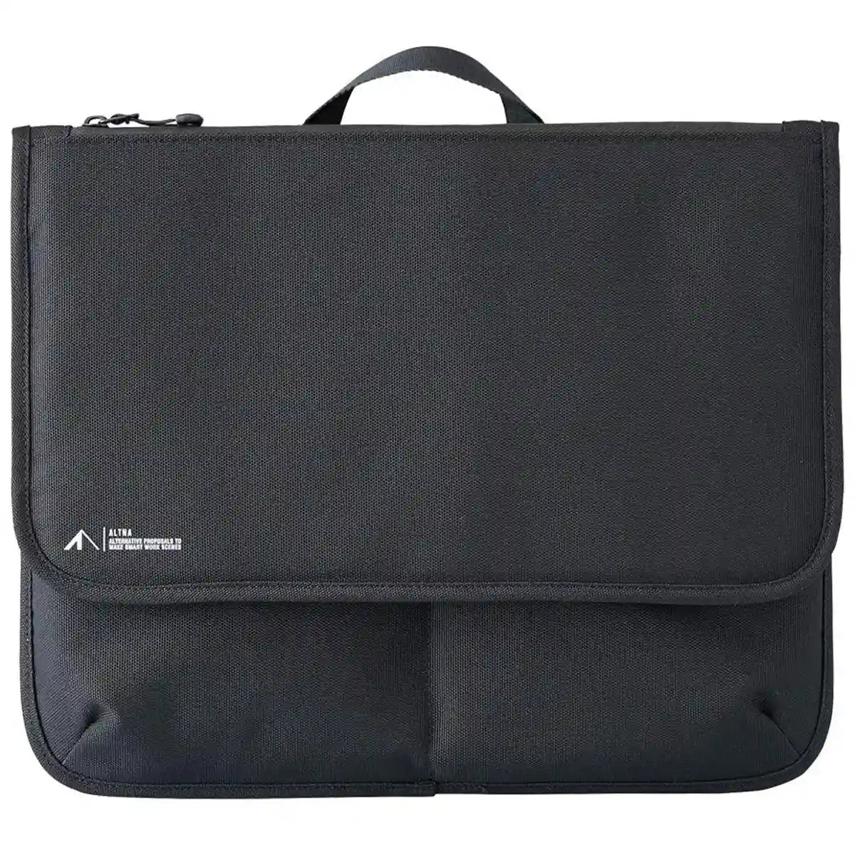 Lihit Lab Cordura Flat Pouch L Black A7768-24 Made In Japan