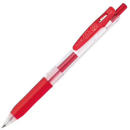 Zebra Sarasa Clip 0.3 Gel Ballpoint Pen 10 Colors Japan Jjh15-10Ca