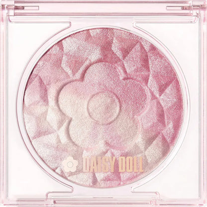 Daisy Doll Powder Blush Moisturizing High Adhesion Makeup - 08 Mischief Berry 7g - 4901416184024