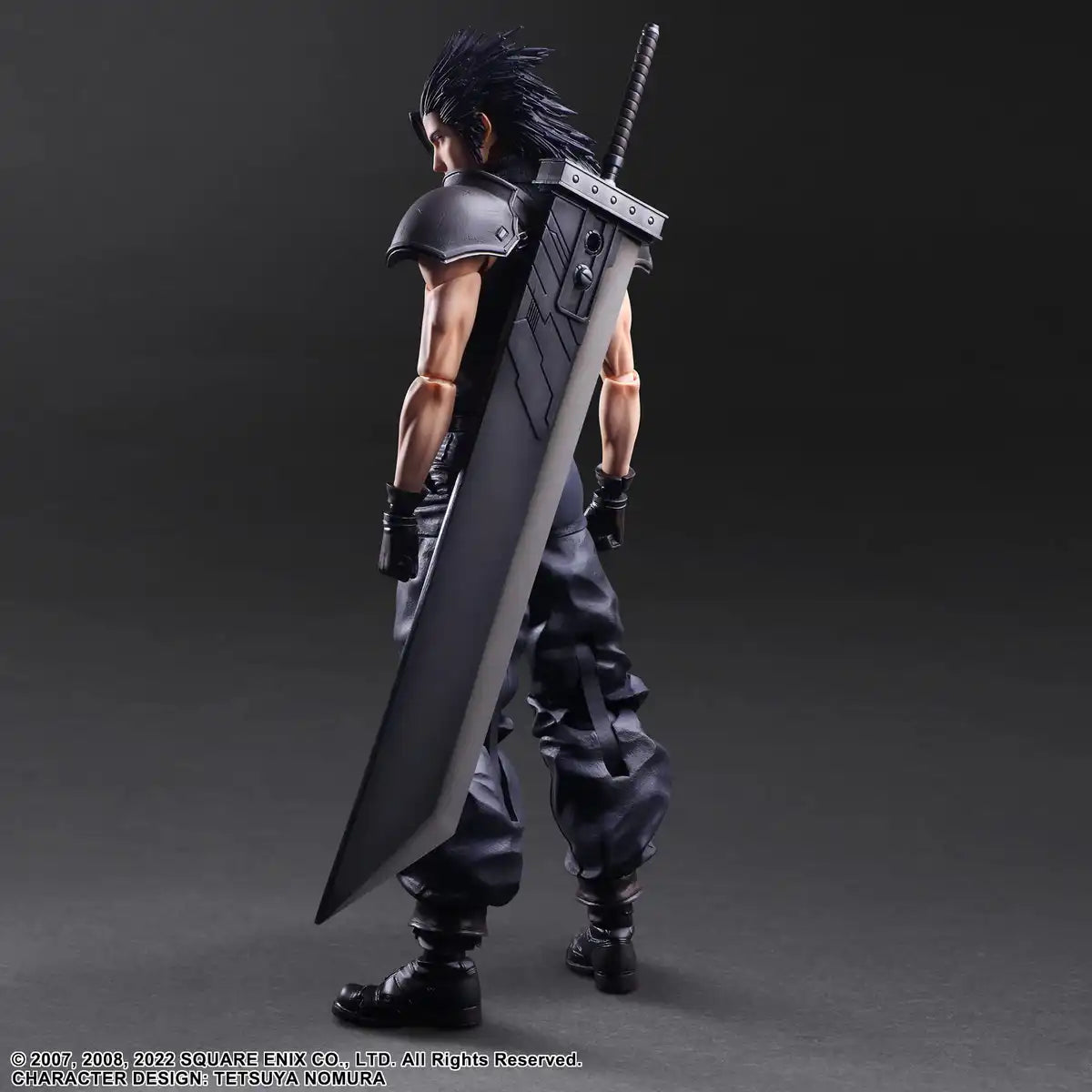 Square Enix Crisis Core FFVII Zack Fair Soldier Play Arts Kai Figure