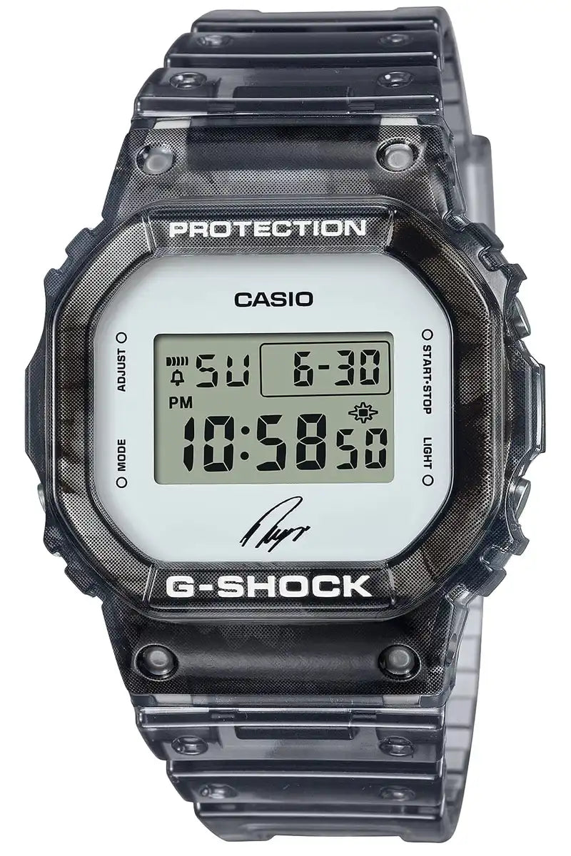 CASIO G-SHOCK DW-5600RI22-1JR 本体 Casio G-Shock Men's Skeleton Black Watch DW-5600RI22-1JR Ryo Ishikawa