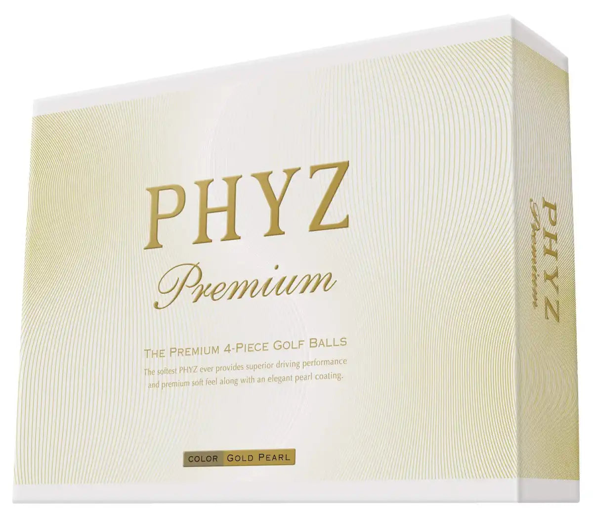 Bridgestone Golf Balls Phyz Premium 1 Dozen Gold Pearl Pmgx Japan Bridgestone Golf Balls Phyz Premium 1 Dozen Gold Pearl Pmgx Japan