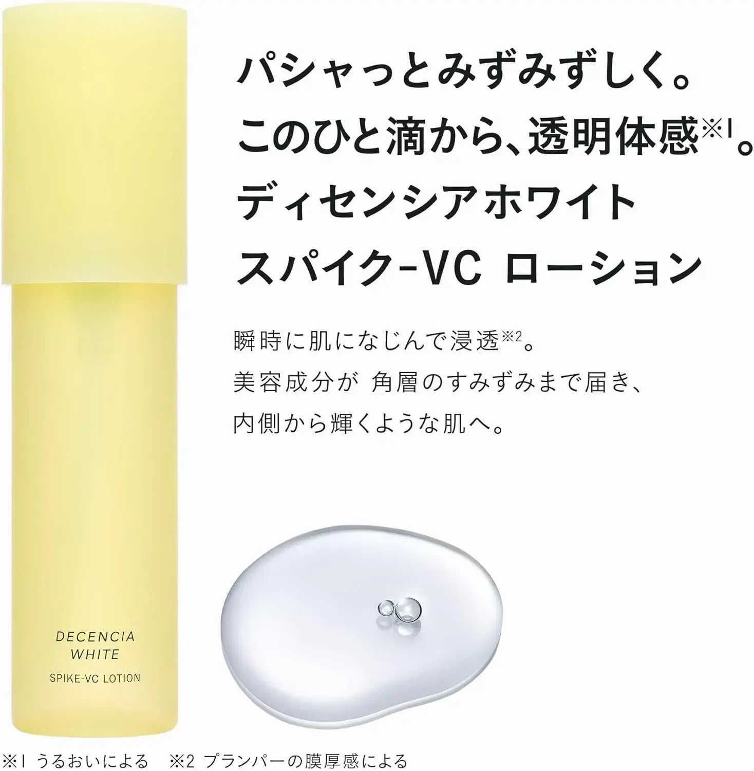 Decencia White Spike VC Lotion Refill Sensitive Dry Skin Care