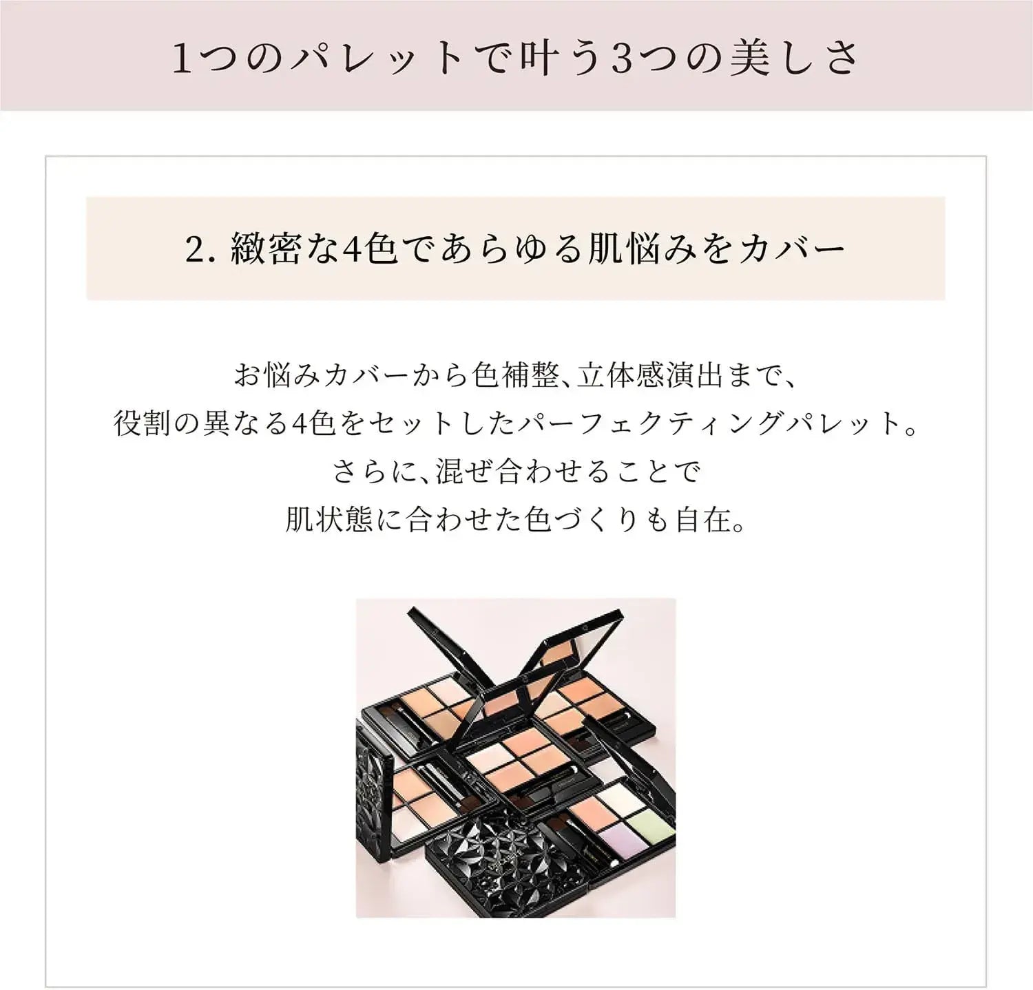 Decorte Tone and Flat Perfecting Palette