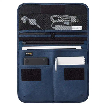 Lihit Lab Cordura Flat Pouch M Black A7767-24 Japan