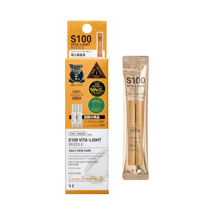 Vt Cosmetics Reedle Shot Pore Firming Serum Vitalight S100 Stick Pouch