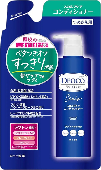 Deoco Scalp Care Shampoo - Conditioner Refill - 4987241193974