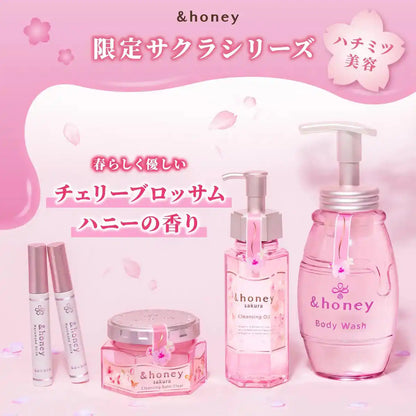 &honey Sakura 2025 Limited Edition Cleansing Oil 180ml for Radiant Ski &honey Sakura 2025 Limited Edition Cleansing Oil 180ml for Radiant Ski