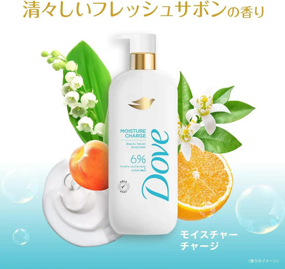 Dove Beauty Serum Body Wash Moisture Charge Pump 17.6 oz