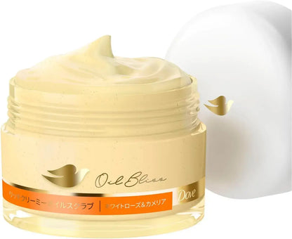 Dove Rich Creamy Oil Scrub White Rose Camellia Body Scrub