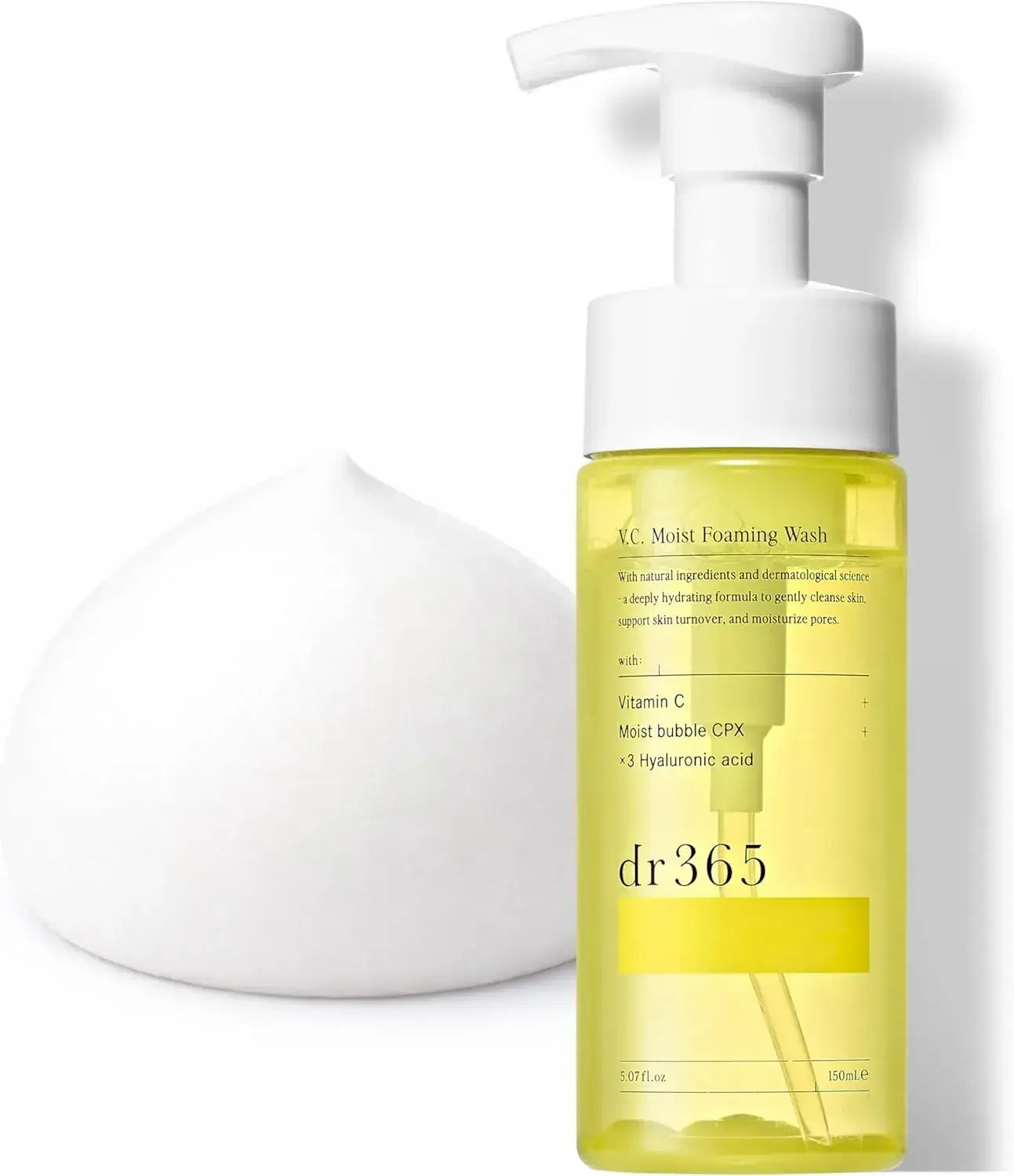 Dr365 VC Moist Foaming Wash Vitamin C Pore Care Sensitive Skin