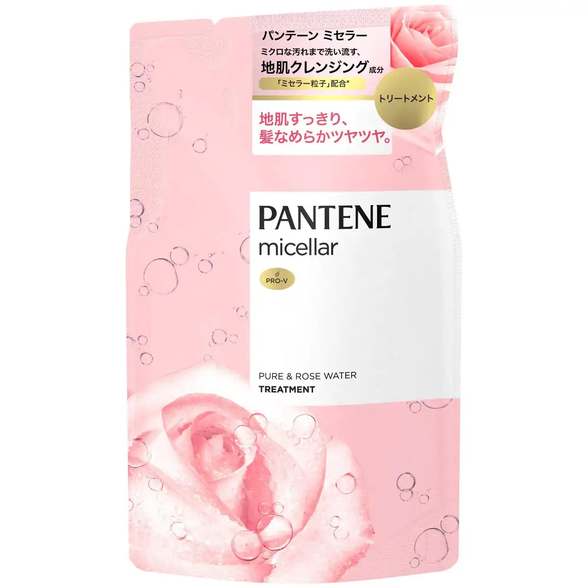 Pantene Micellar Pure & Rose Water Refill Treatment 350g