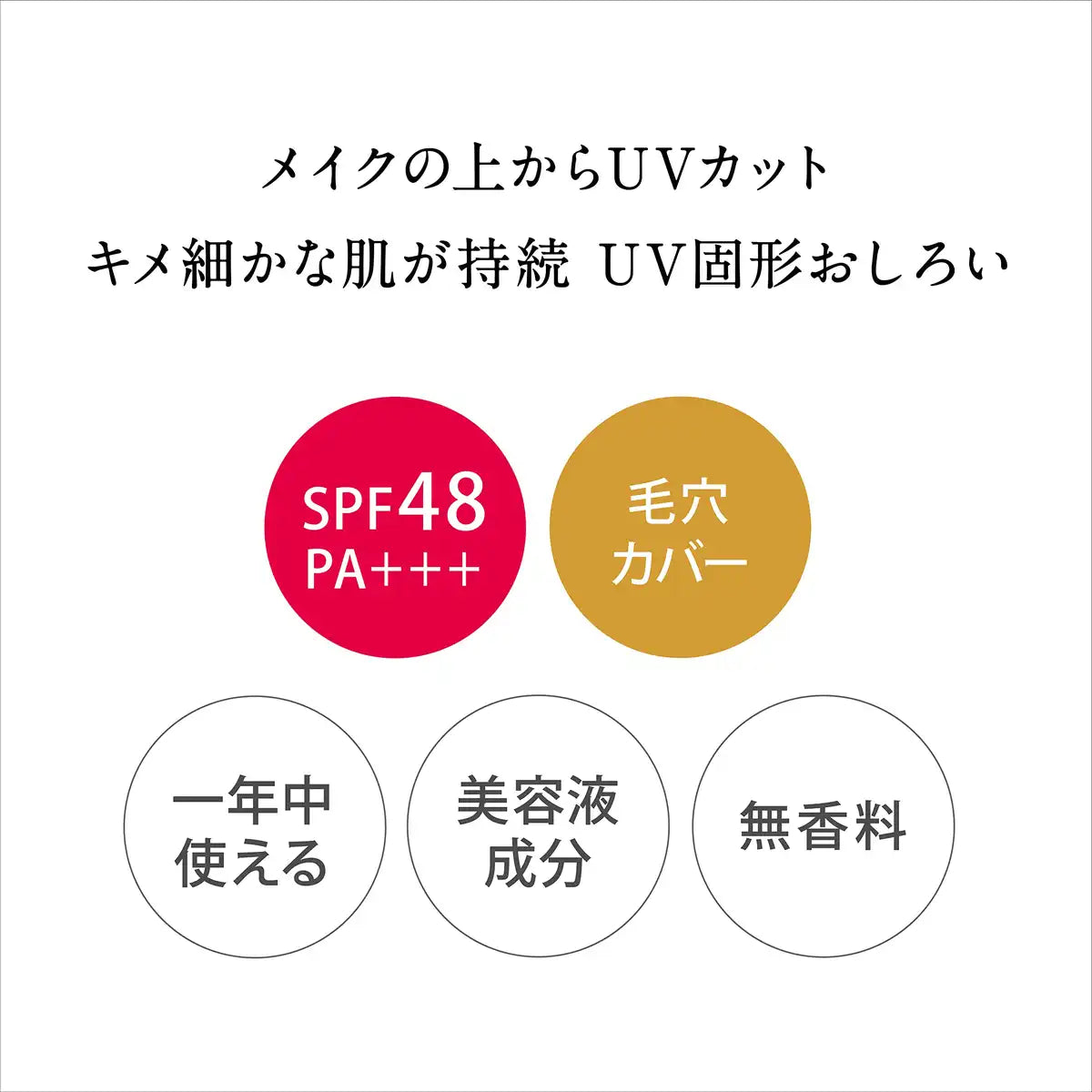 Kiss Me Ferme Pressed Powder UV 01 6G SPF48 PA++ Translucent Coverage