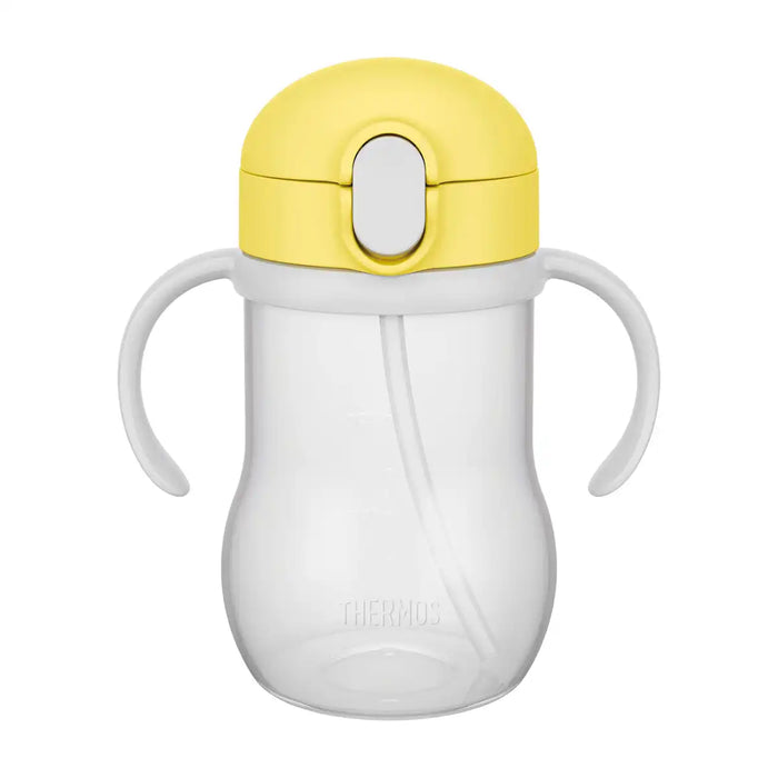 Thermos 350Ml Leak-Proof Baby Straw Mug in Lemon Yellow