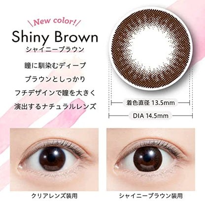 We Rejoice Feliamo Feriamo Uv 10 Sheet Mai Shiraishi Image Model Shiny Brown Japan