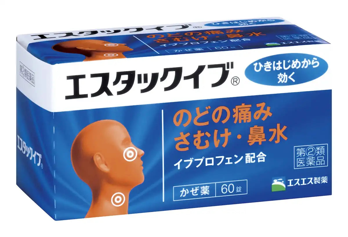 Estac Eve 60 Tablets - [Class 2 OTC Drug] Relief by Estac