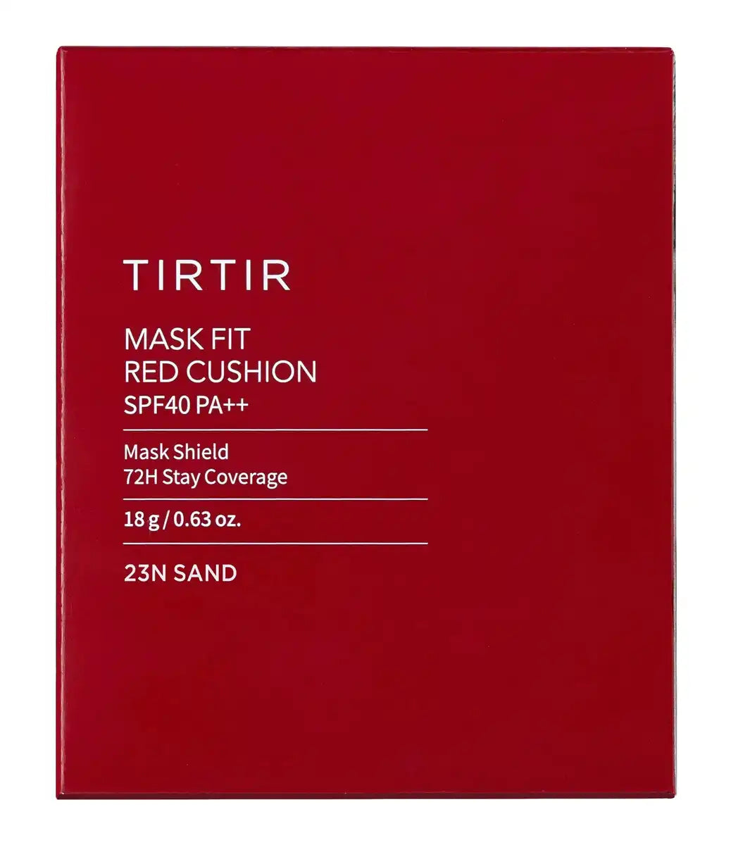 Tirtir Mask Fit All Cover Cushion Red Cushion 23N 18g - Cushion From Japan - Makeup Products