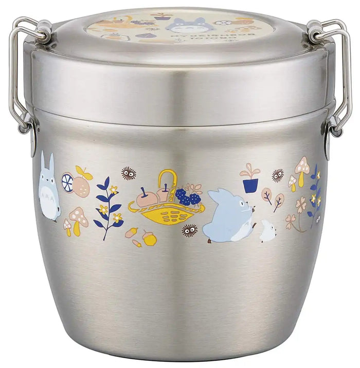 Skater Japan Thermal Bowl 550Ml Stainless Steel Bento Box My Neighbor Totoro Stbld6-A