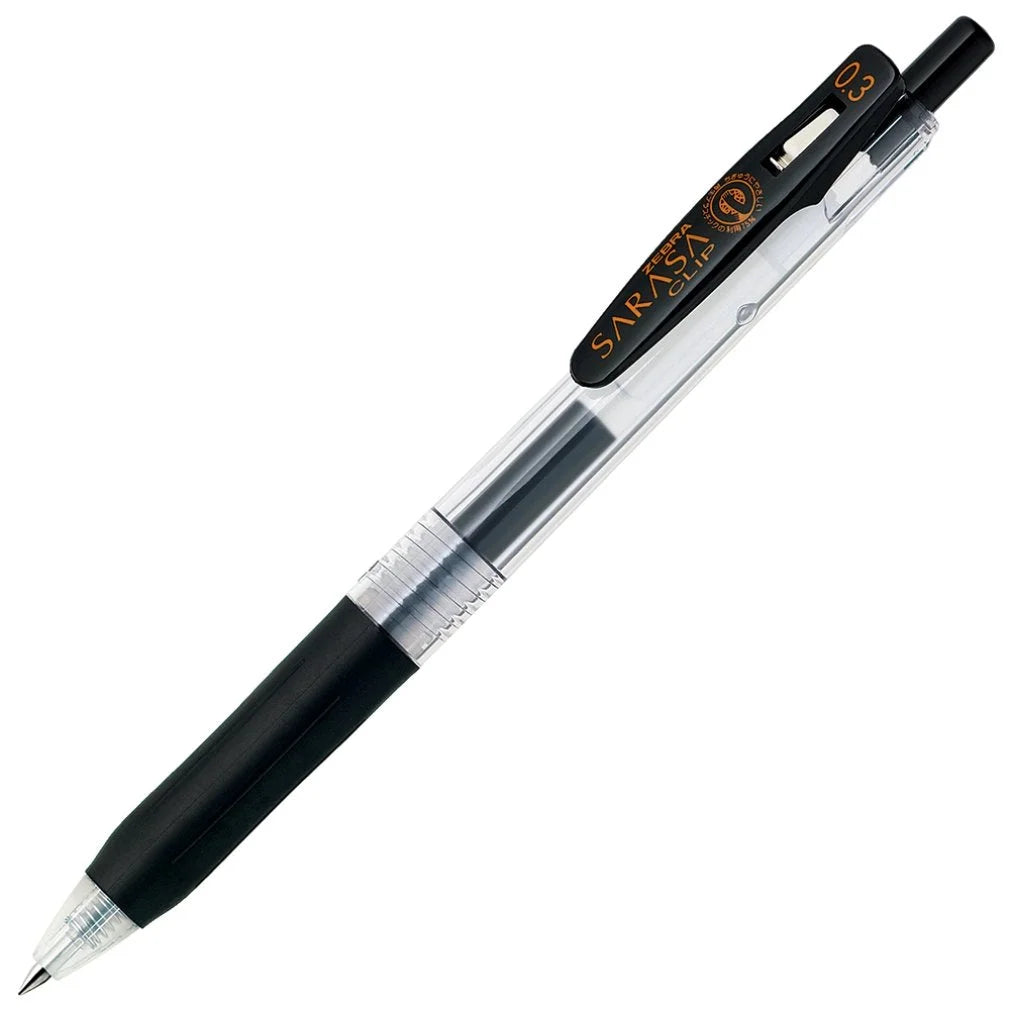 Zebra Sarasa Clip 0.3 Gel Ballpoint Pen 10 Colors Japan Jjh15-10Ca
