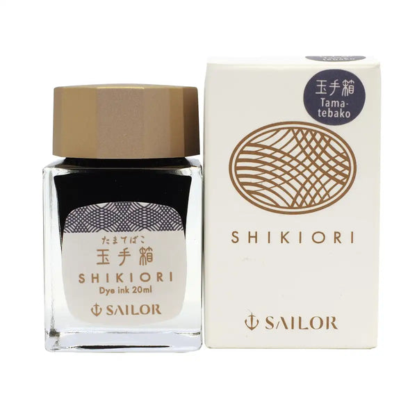 水手钢笔四季童话20ml 紫色玉手箱墨水13-1008-225