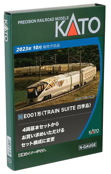 Kato N Gauge E001 Shikishima 4-Car Set 10-1889 Kato N Gauge E001 Shikishima 4-Car Set 10-1889