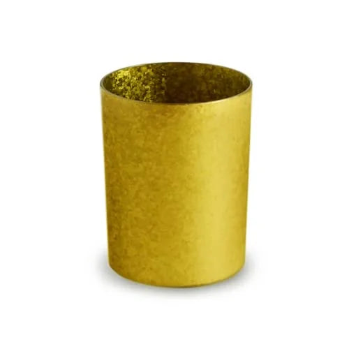 Laugh Wrinkles Guitan Titanium Sake Cup Pair Made In Japan Paulownia Box Wedding Gift Guinomi Gold Pair