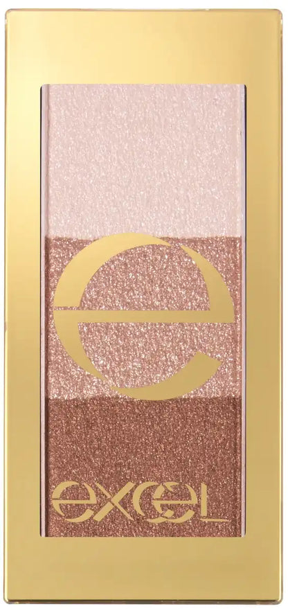 Excel Sleek Shadow 03 Bronze Brown - High-Quality Long-Lasting Eye Shadow