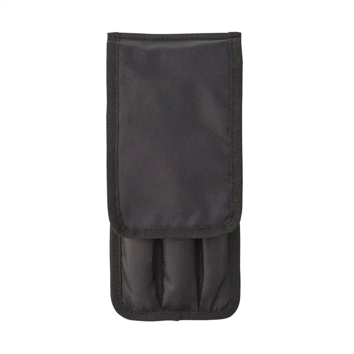 Muji Black Nylon Makeup Brush Pouch 8.5x0.5x19cm 83525446